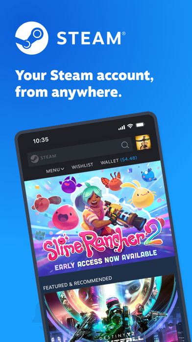 Steam Mobile App Store screenshot 1