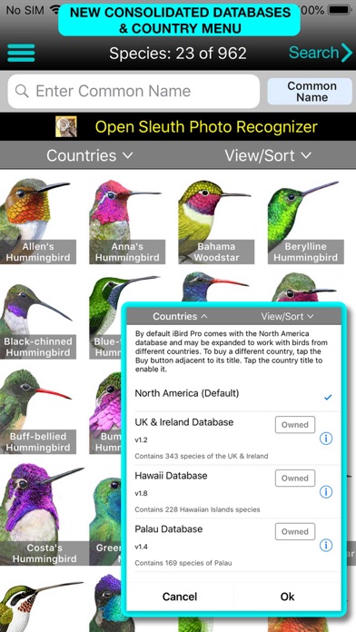 iBird Pro Guide to Birds App Store screenshot 1