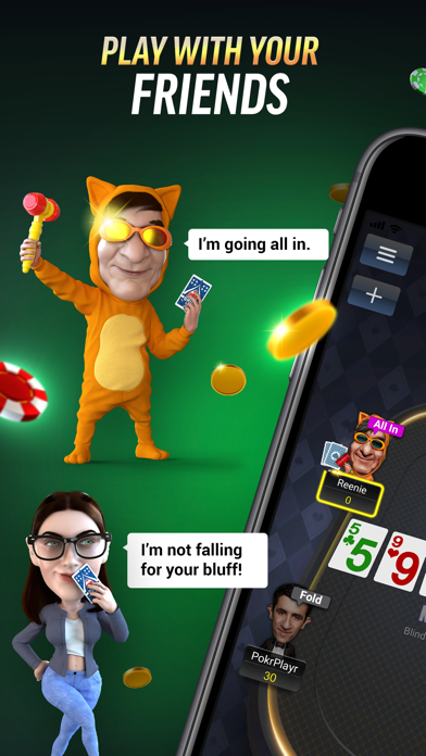PokerBROS - Your Poker App App Store screenshot 1