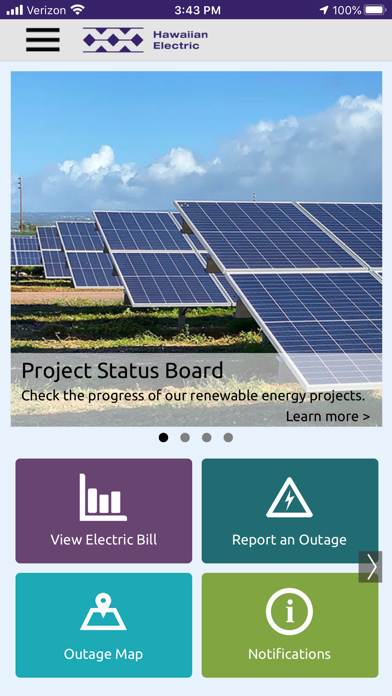 Hawaiian Electric Mobile App Store screenshot 1
