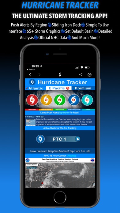 Hurricane Tracker App Store screenshot 1