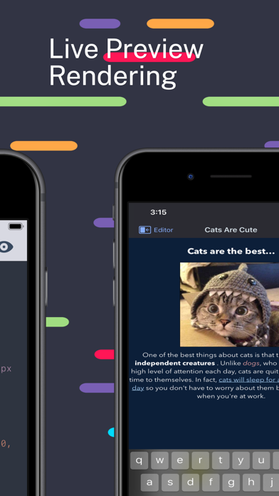 HTML Editor App Store screenshot 2