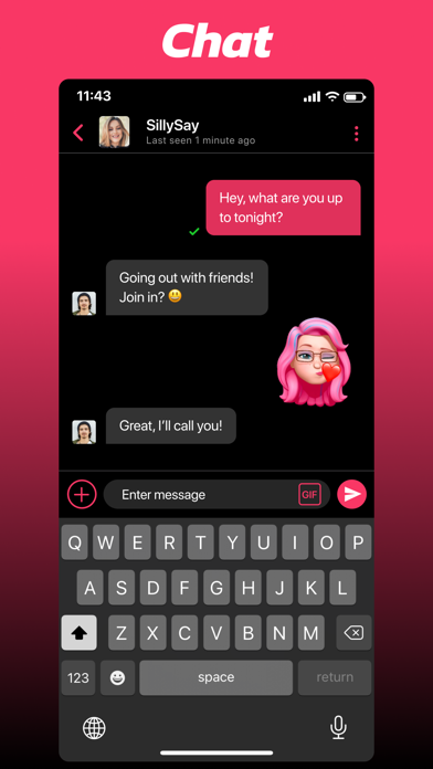 ChatSpace - Chat, Talk & Fun App Store screenshot 2
