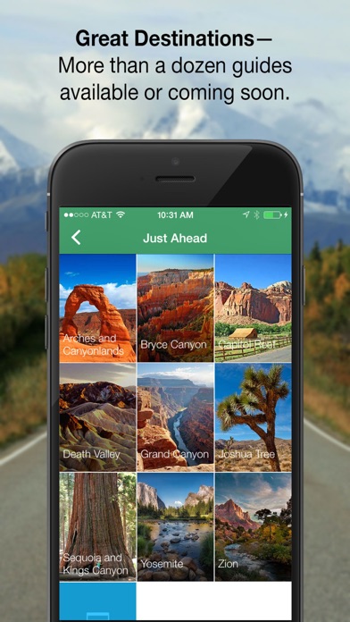 Just Ahead:Audio Travel Guides App Store screenshot 1