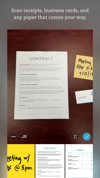 Evernote Scannable App Store screenshot 1