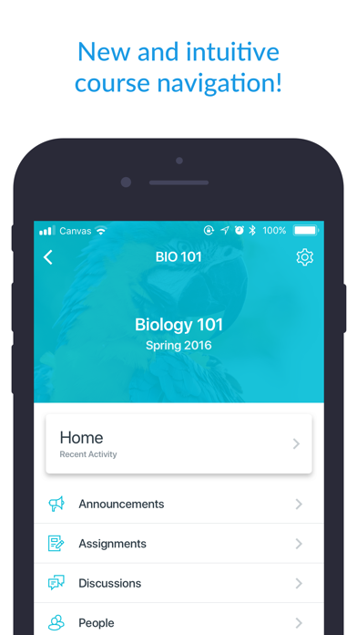 Canvas by Instructure App Store screenshot 2