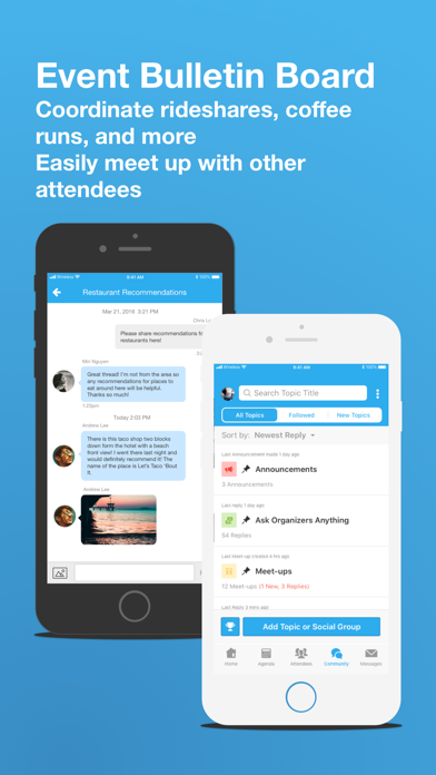 Whova - Event & Conference App App Store screenshot 2