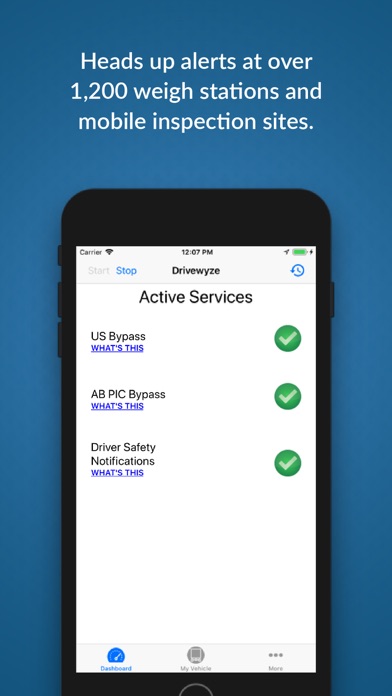 Drivewyze App Store screenshot 1