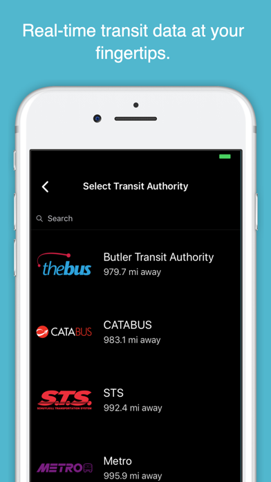 myStop Mobile App Store screenshot 1