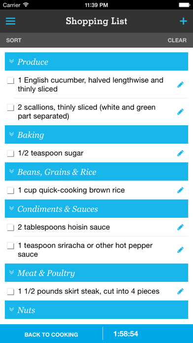 Pepperplate Cooking Planner App Store screenshot 2