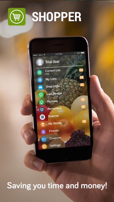 Shopper - Shopping List App Store screenshot 1