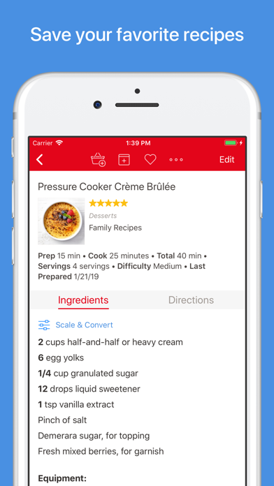 Paprika Recipe Manager 3 App Store screenshot 2