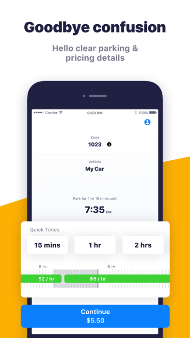 Passport Parking App Store screenshot 1
