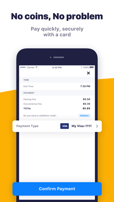 Passport Parking App Store screenshot 2