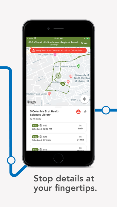 TransLoc App Store screenshot 2