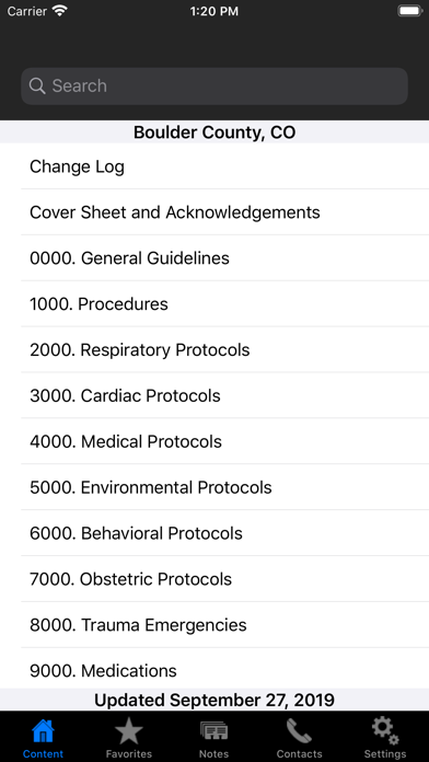 Paramedic Protocol Provider App Store screenshot 1