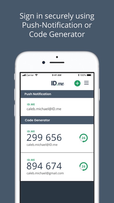 ID.me Authenticator App Store screenshot 1