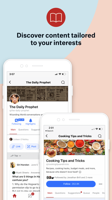 Quora App Store screenshot 2