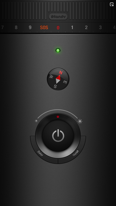 Flashlight Ⓞ App Store screenshot 1