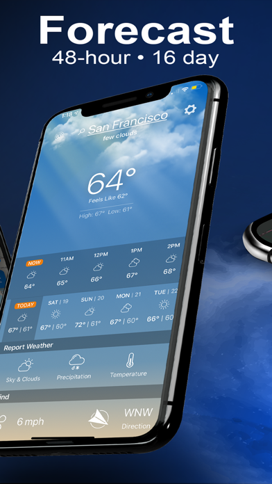 The Weather Forecast App App Store screenshot 2