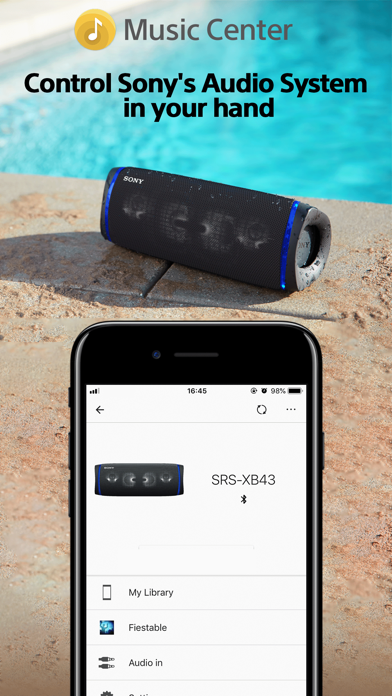 Sony | Music Center App Store screenshot 1