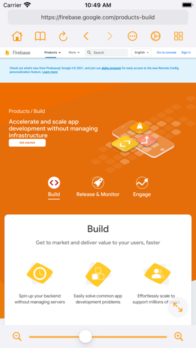Desktop Browser • Zoomable App Store screenshot 2