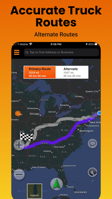SmartTruckRoute: Truck GPS App Store screenshot 2