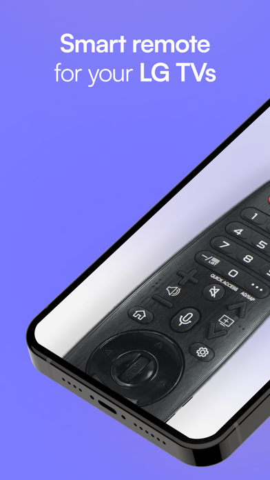 Remote control for LG App Store screenshot 1