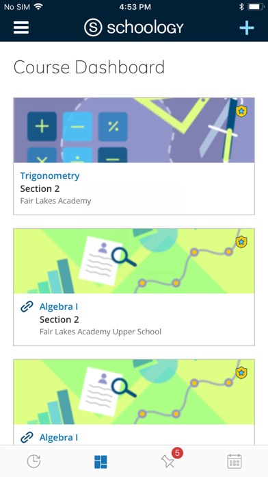 Schoology App Store screenshot 2