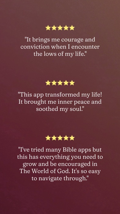 Bible Offline - KJV Holy Bible App Store screenshot 2