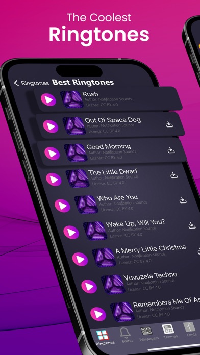 Ringtones: for iPhone App Store screenshot 1