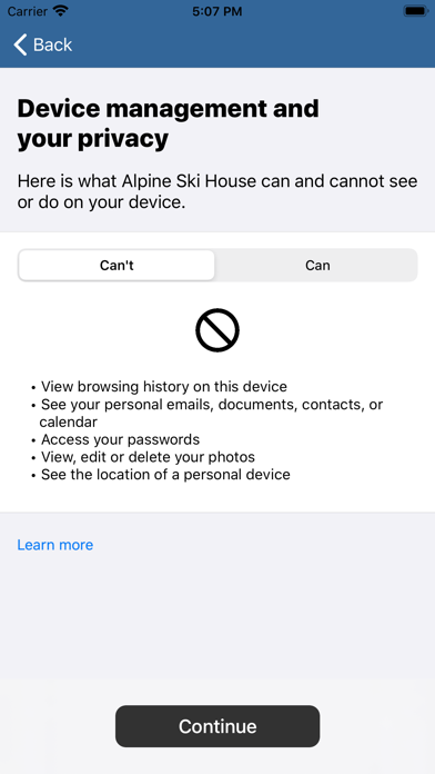 Intune Company Portal App Store screenshot 2