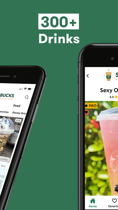 Starbucks Secret Menu Plus App Store screenshot 2