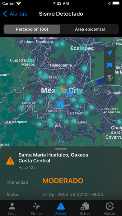 Alerta Sísmica México - SASSLA App Store screenshot 2