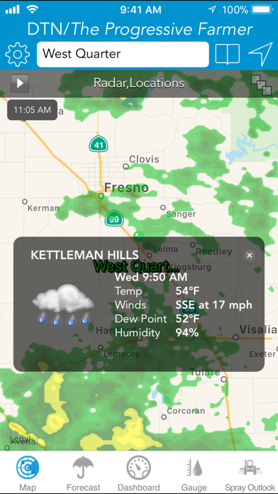 DTN: Ag Weather Tools App Store screenshot 1