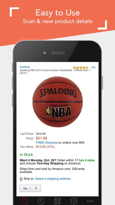 Barcode Scanner - QR Scanner App Store screenshot 2