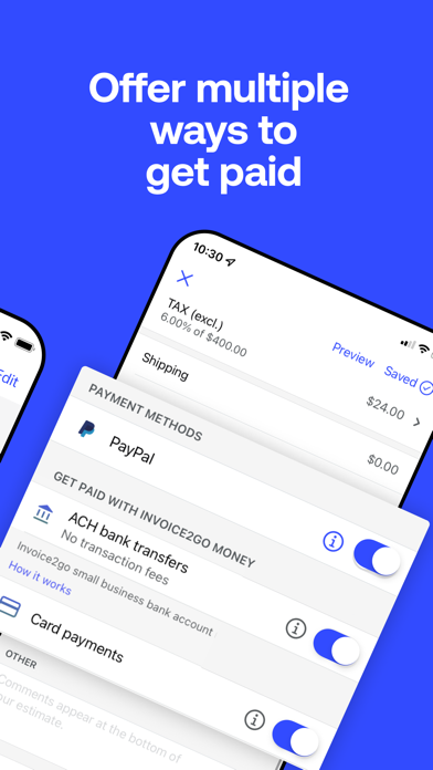 Invoice2go: Easy Invoice Maker App Store screenshot 2