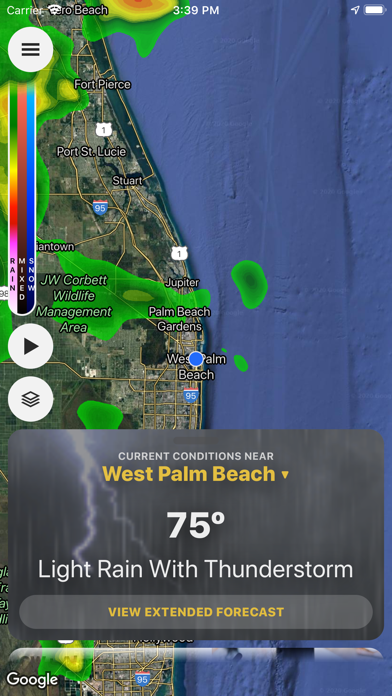 StormWatch+ App Store screenshot 1