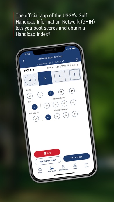 GHIN App Store screenshot 1