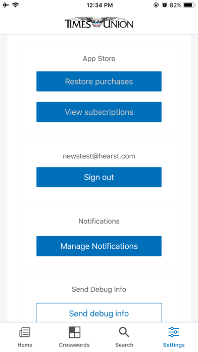 Times Union App Store screenshot 1