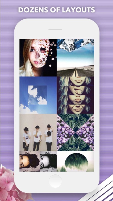 Split Pic Collage Maker Layout App Store screenshot 2