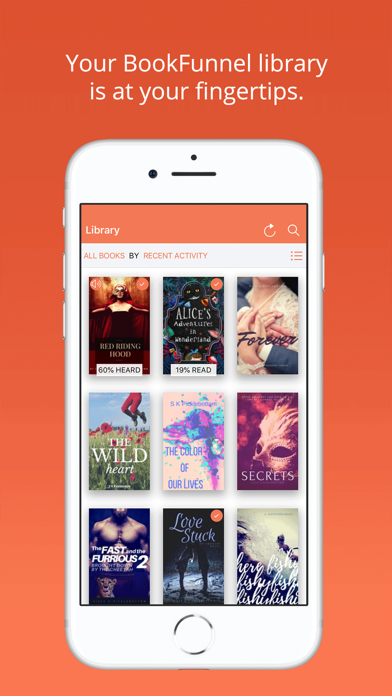 BookFunnel App Store screenshot 1