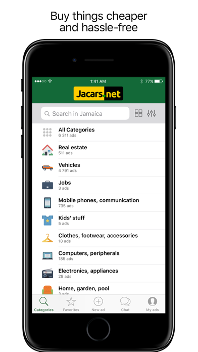 Jacars App Store screenshot 1
