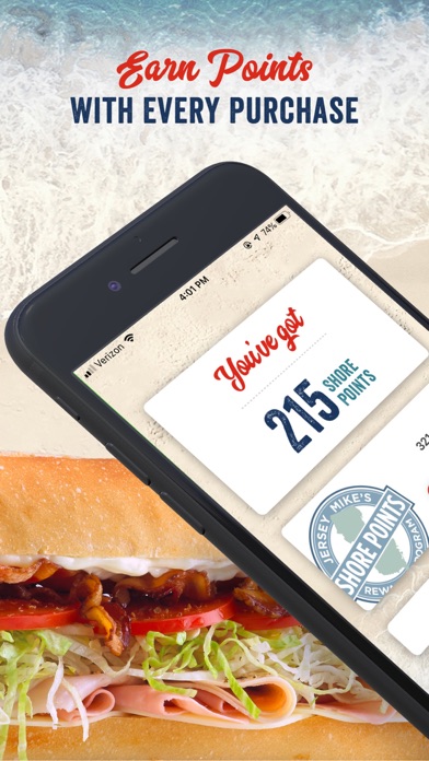 Jersey Mike's App Store screenshot 2
