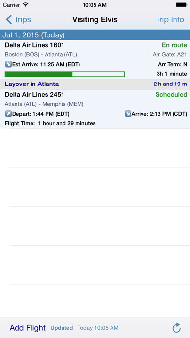 Flight Update Pro App Store screenshot 2