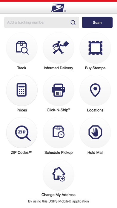 USPS Mobile® App Store screenshot 1