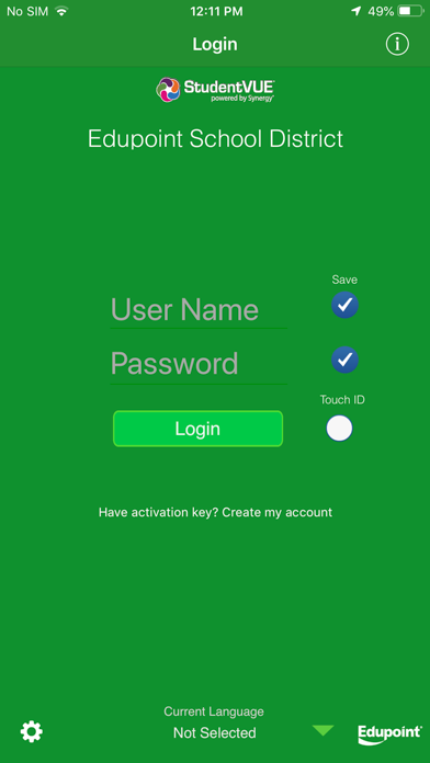 StudentVUE App Store screenshot 1