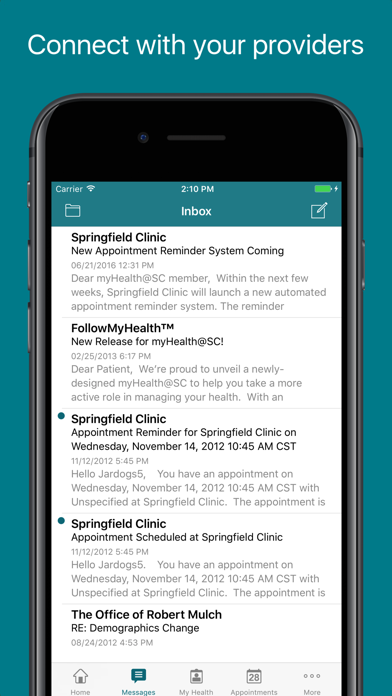 FollowMyHealth® App Store screenshot 2