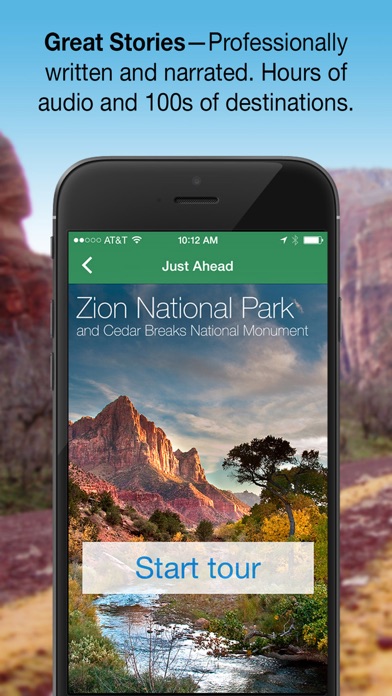 Just Ahead:Audio Travel Guides App Store screenshot 2