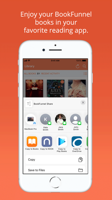 BookFunnel App Store screenshot 2